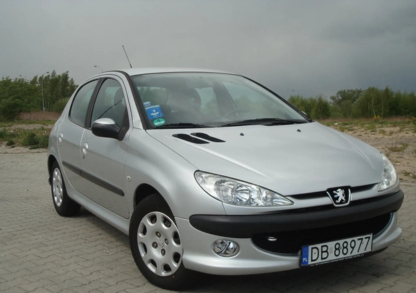 Peugeot 206 cena 8800 przebieg: 167000, rok produkcji 2009 z Wałbrzych małe 436